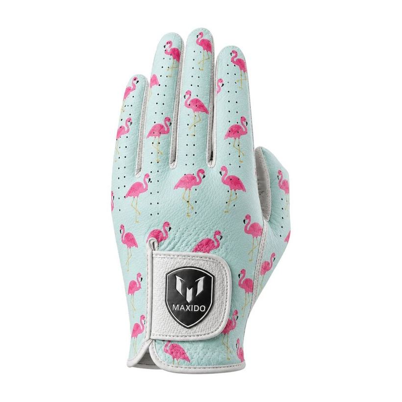 Mustard Leopard Printed Glove by Maxido Golf