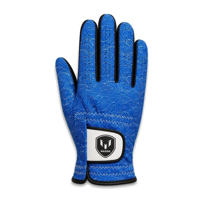 Cobalt Emboss — Printed glove by Maxido Golf