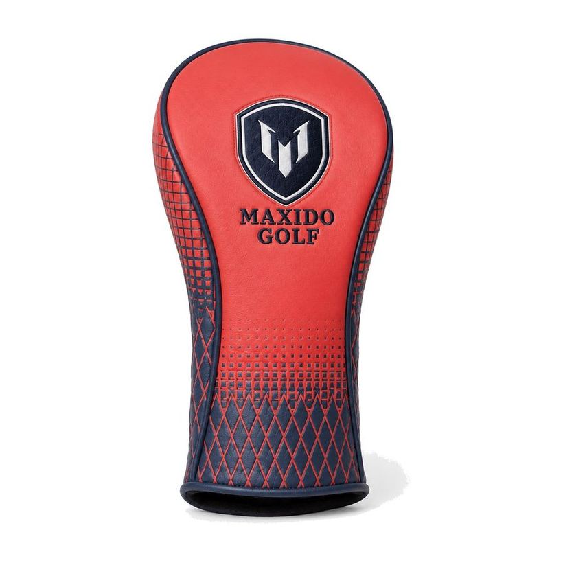 White Marble Driver Cover by Maxido Golf