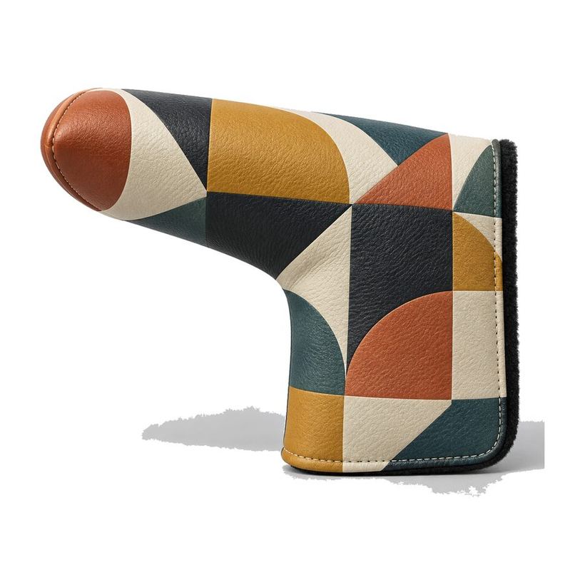 Geo Block Putter Cover by Maxido Golf