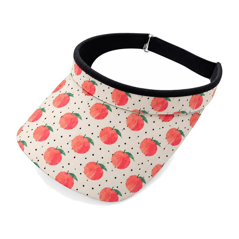 Coral Fruit Visor by Maxido Golf