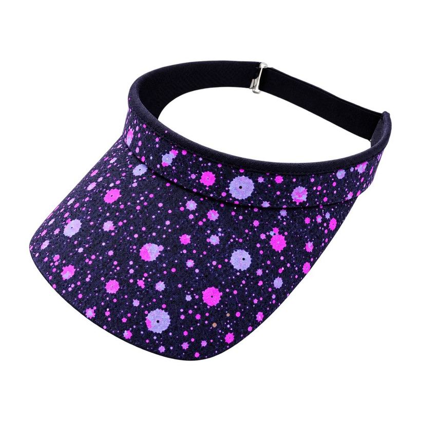 Purple Cosmic Visor by Maxido Golf