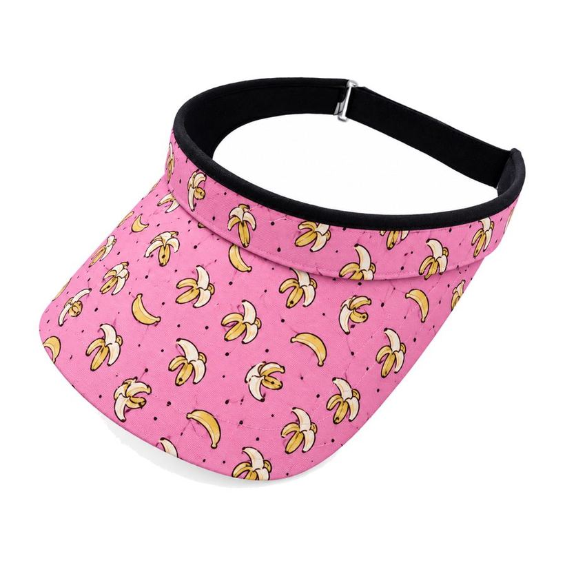 Pink Bananas Visor by Maxido Golf