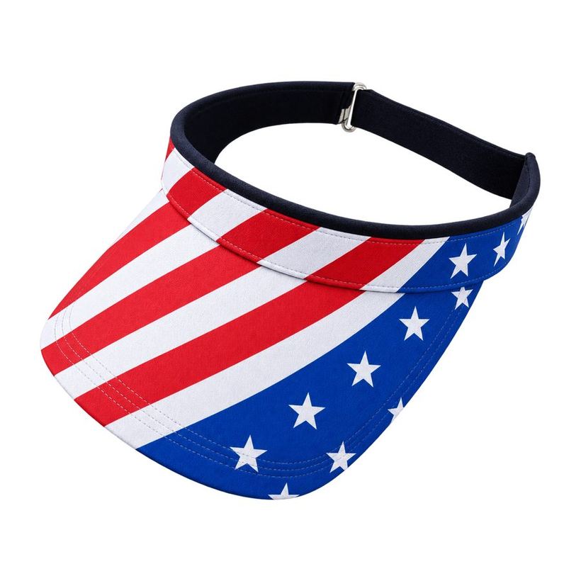 Stars and Stripes Visor by Maxido Golf